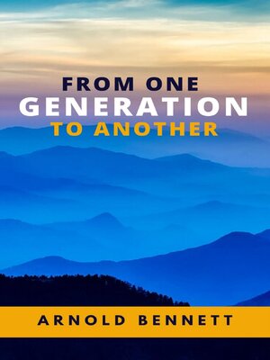 cover image of From One Generation to Another